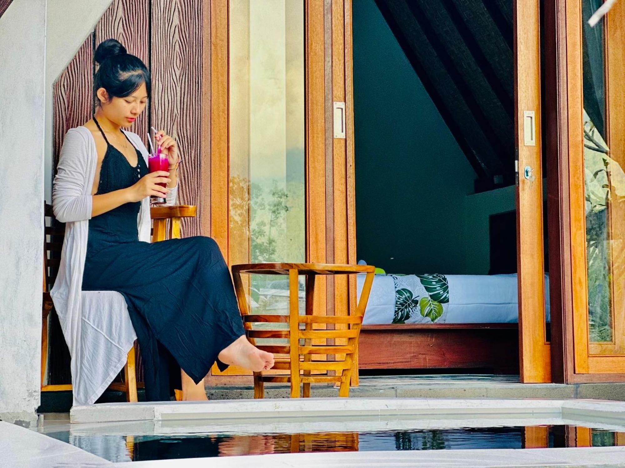 Bed and Breakfast Ampik Batur With Private Hot Springs Kubupenlokan Exteriér fotografie